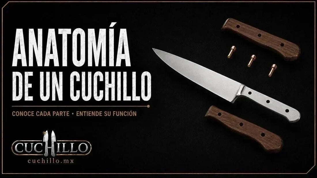 Anatomía de un Cuchillo - Cuchillo.mx