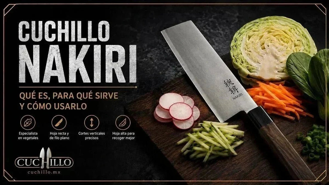 Cuchillo Nakiri: qué es, para qué sirve y cómo usarlo - Cuchillo.mx