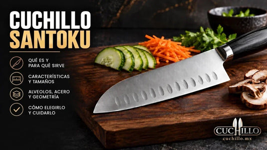Cuchillo Santoku: qué es, para qué sirve y cómo elegirlo - Cuchillo.mx