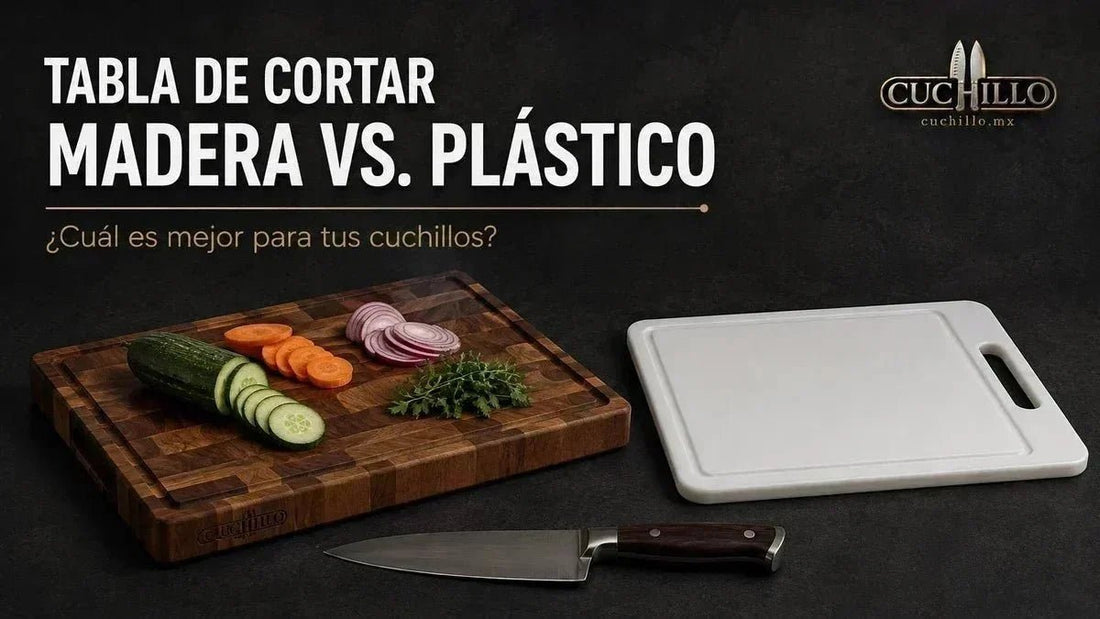 Tabla para picar: madera vs. plástico, ¿cuál es mejor para tus cuchillos? - Cuchillo.mx